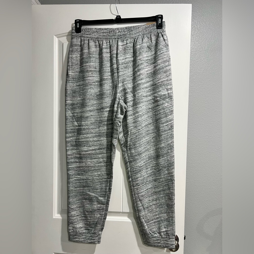 NEW NWT‎ VS Victoria secret sweats joggers L large heather light grey